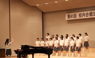 学校長賞に輝いた 3年1組