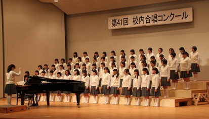 音楽科・美術科 1~3年合同ステージ