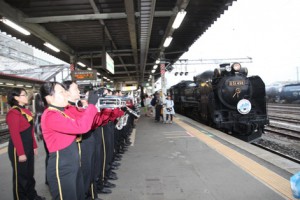 SLふくしまDC号お出迎えイベント