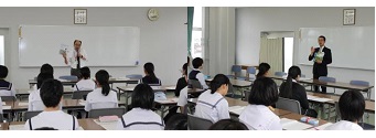 高校入試合格サポート講座の様子
