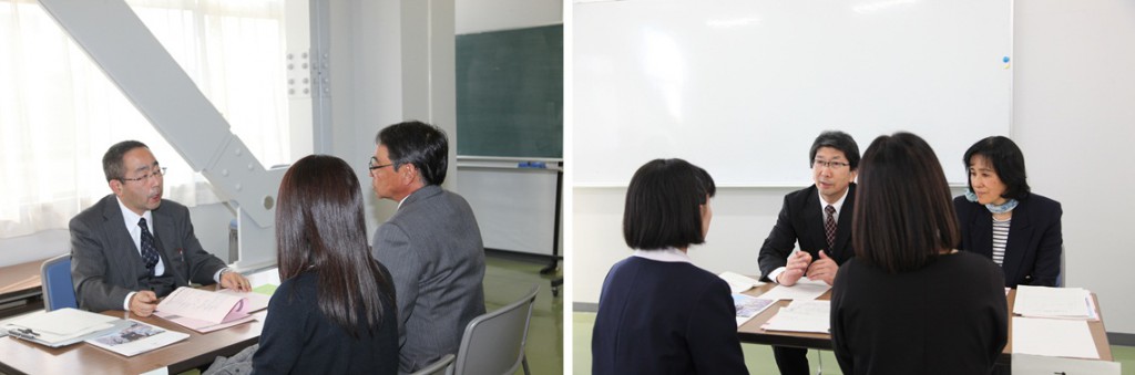 個別相談会の様子